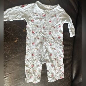 Kissy Kissy Light blue Pajamas with Red Accents